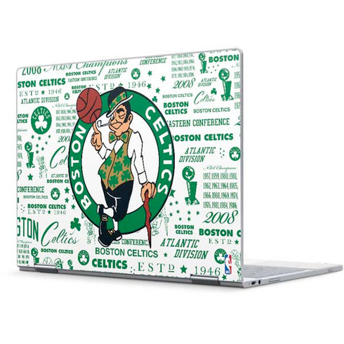 NBA Boston Celtics Historic Blast Pixelbook Skin